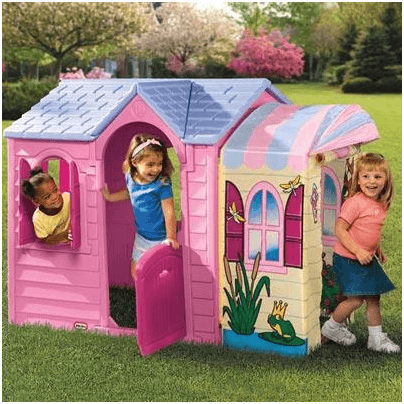 The-Little-Tikes-Princess-Garden-Plastic-Playhouse